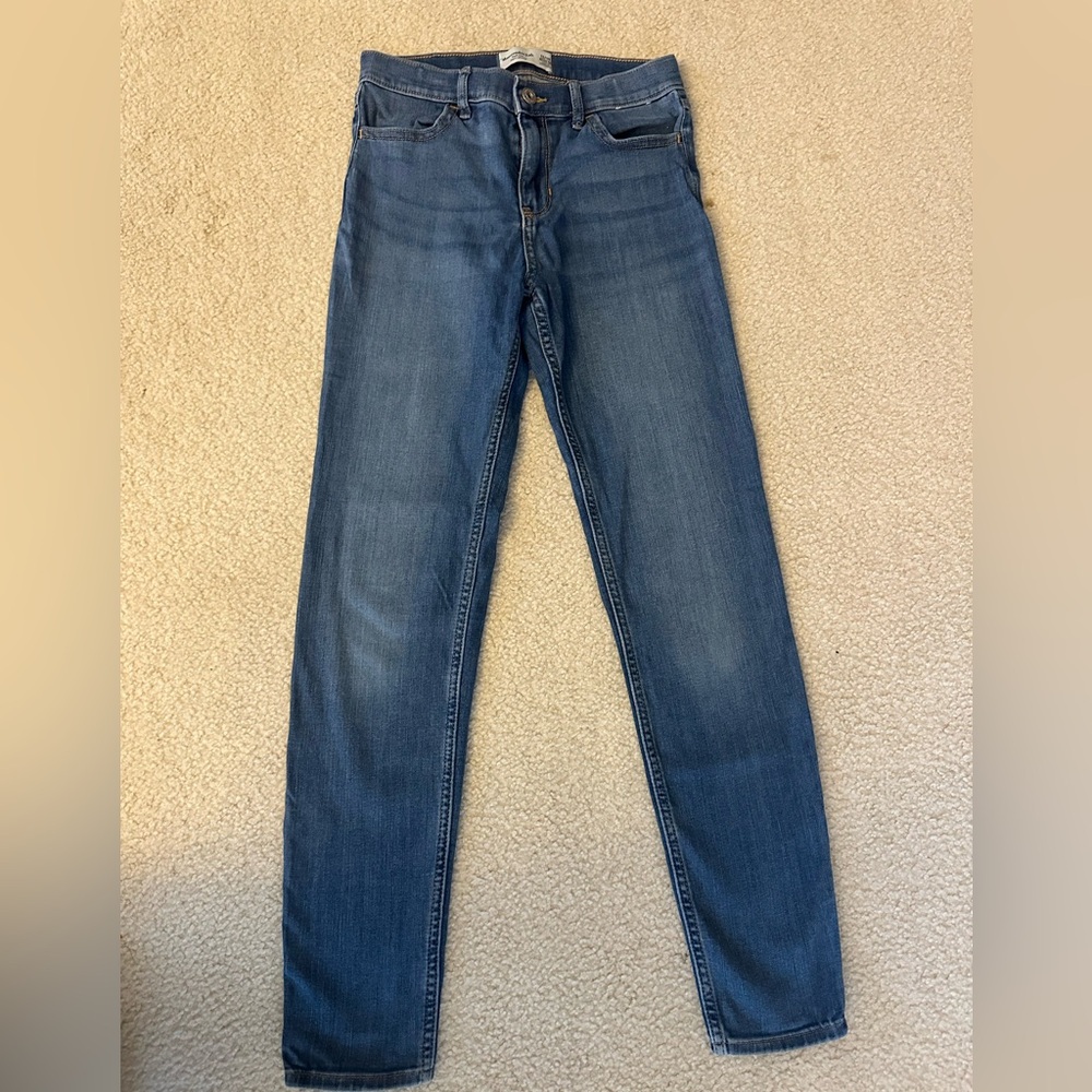 Abercrombie Kids Blue Skinny Jeans